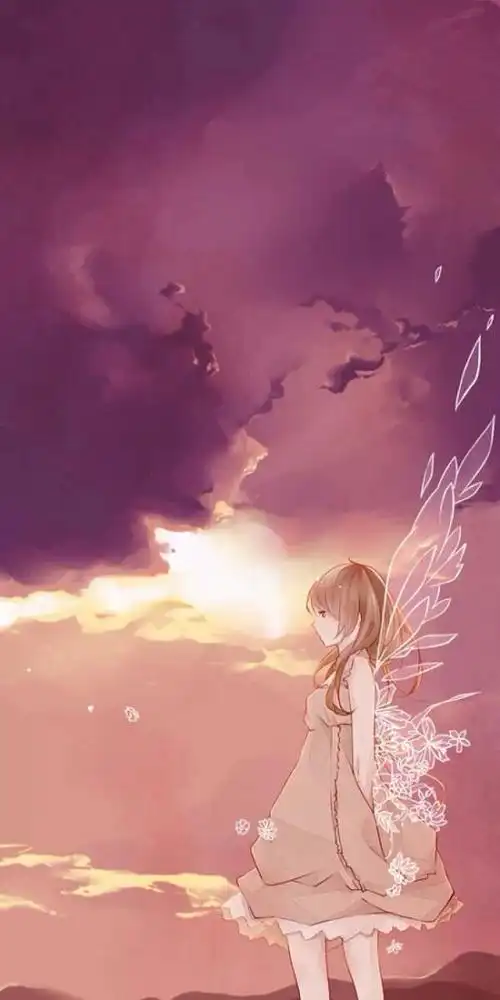 【此间二次元】二次元 美少女 粉色系 少女心 精灵 简约 梦幻 手机