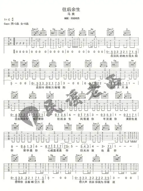 一首非常不错的民谣歌曲,今天把它分享给大家,我的《吉他弹唱超级流行