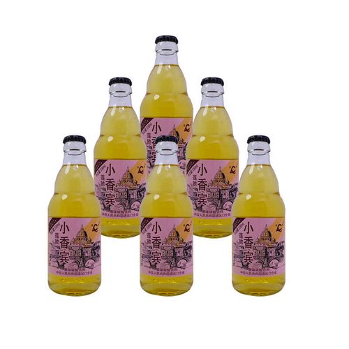 小香槟怀旧经典80后汽水童年的味道整箱碳酸饮料浅色香槟味24瓶不是很