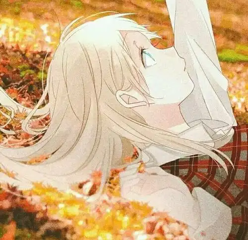 唯美头像女生动漫侧脸