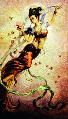 《飞天仕女之蝶恋花》2009年