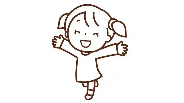 小女孩简笔画步骤