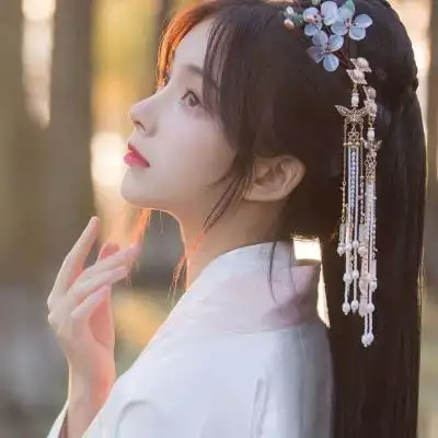 古风头像真人汉服女生图片 古风女子头像唯美仙气