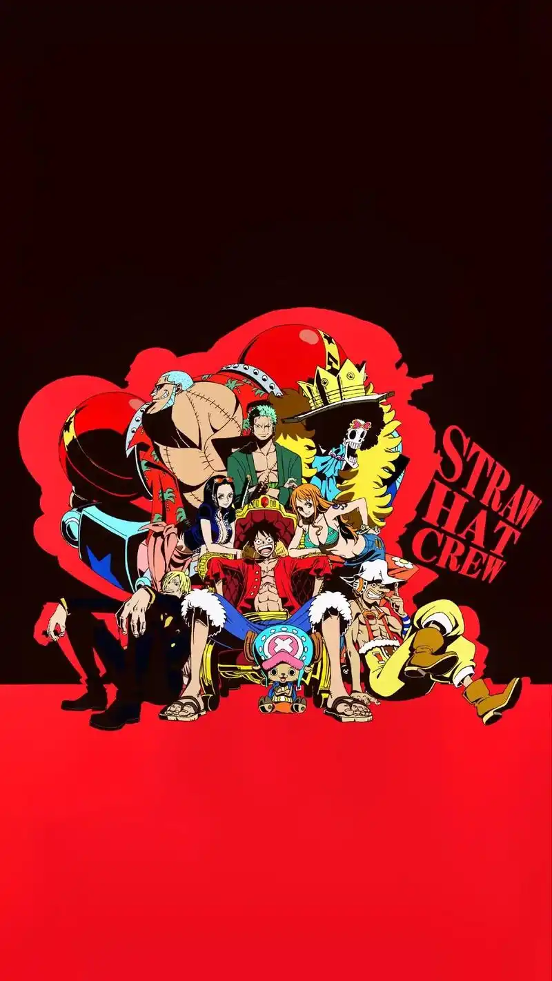 海贼王超清壁纸系列,草帽海贼团.#海贼王壁纸 #二次元美图  - 抖音