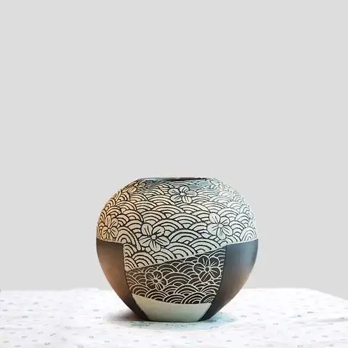 供应 景德镇陶瓷创意花瓶三件套现代简约装饰工艺品客厅摆设.