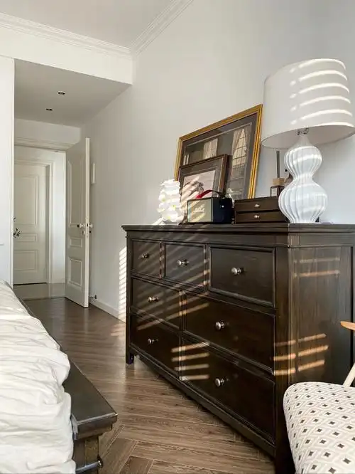 我的美式卧室沉稳静谧的治愈系美风小主卧