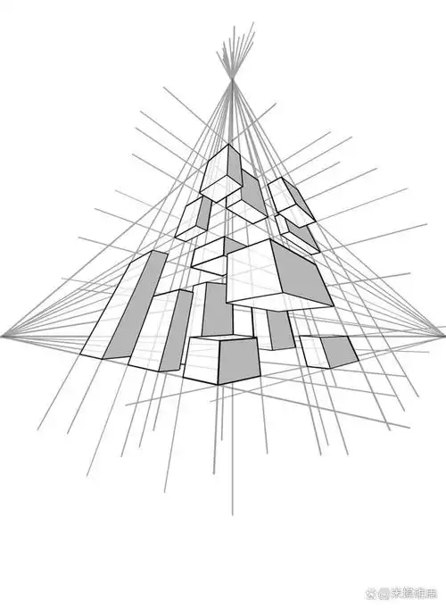 在绘画中,透视是一项重要的技巧,可以为作品带来立体感和空间深度.