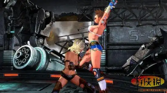 全女子百合暴衣!《女生格斗》首批游戏截图