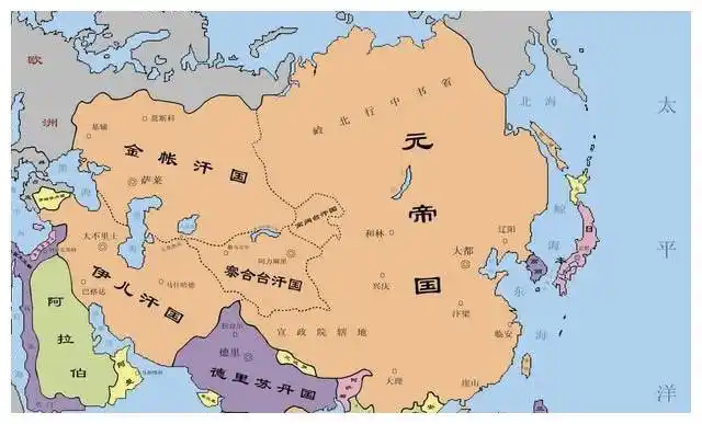 元朝国土面积惊人,据《元史·地理志》描述,"故其地北逾阴山,西极流沙