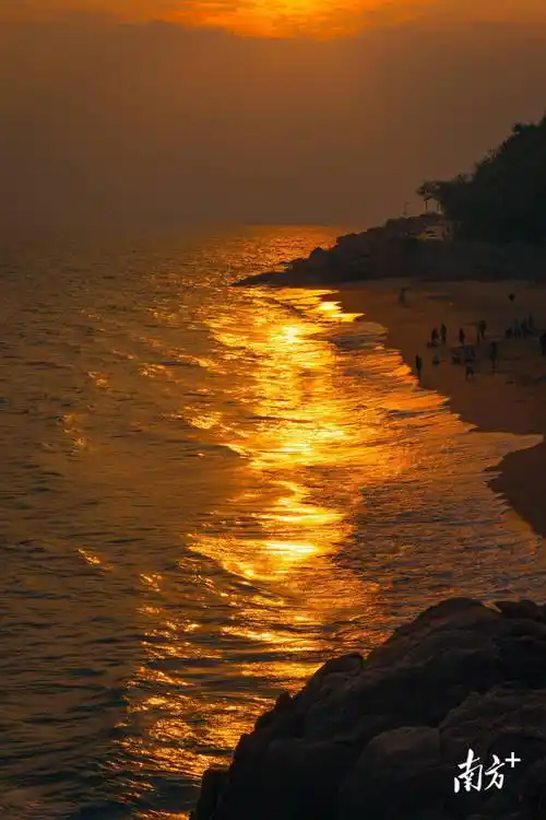 外交部发言人汪文斌推荐的汕头落日风光,这些点位皆可领略_导航_余晖