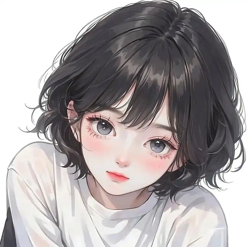 短发女孩真的是又酷又刹,可盐可甜,短发姐妹快看过来,来领新头像啦!