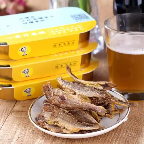 深海鱼脆深海带鱼小黄花鱼3盒装非油炸年轻代零食营养健康还补钙哦