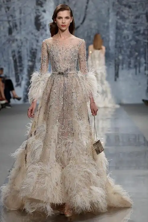 这些仙女系高定礼服,你结婚选哪条?