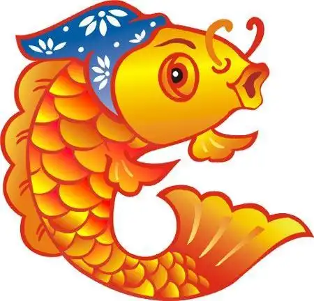 我要个鲤鱼图案 就是那种简单的 很普通的