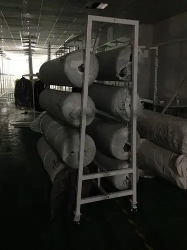 (特殊长度拍我) 展会货架 家纺面料挂布架 壁纸架 布料存放架-阿里巴