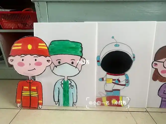 幼儿园楼道环创各行各业的人