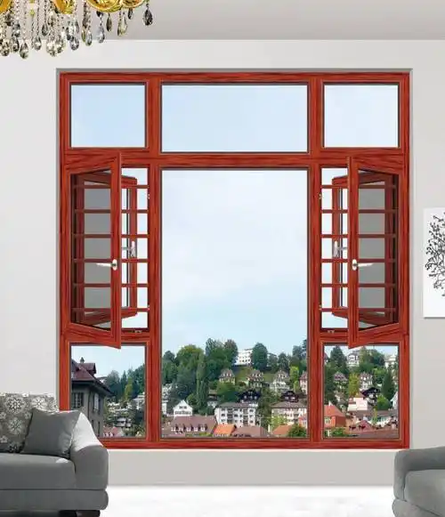 威尔普斯隔音窗108系列断桥铝合金窗纱一体平开窗