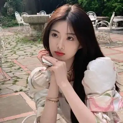 ins甜美优质森系真人女生头像