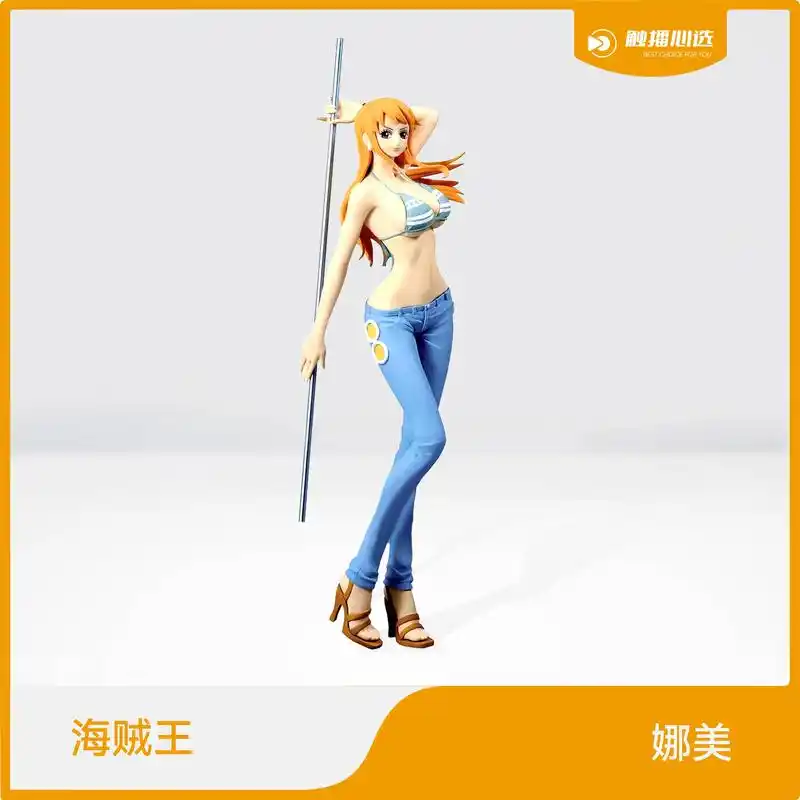 娜美手办真的太可爱啦!细节做得超级好,手感也很舒服.放在桌上 - 抖音