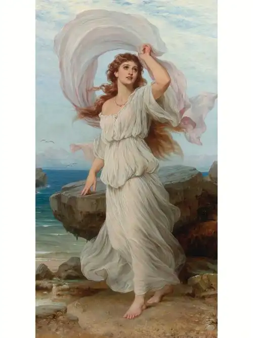 米兰达迪克西爵士人物油画作品欣赏