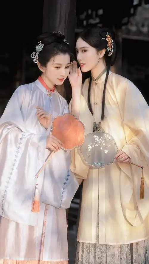 汉服姐妹花永远不分家