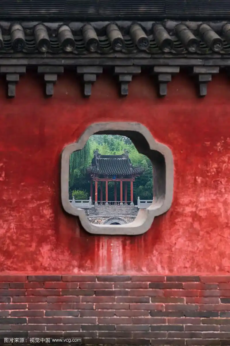 河南济源济渎庙红墙