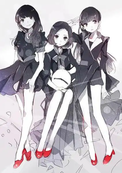 三人闺蜜简笔画的画画步骤超甜闺蜜简笔快乐三姐妹简笔画闺蜜三人背影