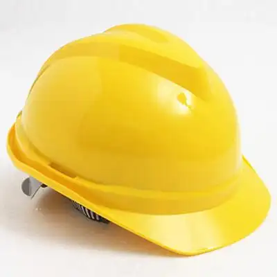 华信小金刚v型高强度黄色安全帽工地防砸工程建筑安全头盔