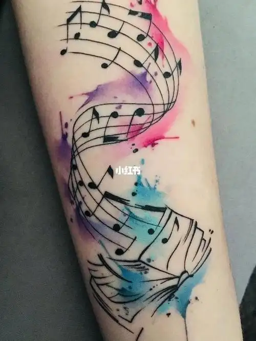 彩色小清新  女生纹身  手臂纹身  漂亮的纹_纹身_小清新_深圳龙华墨