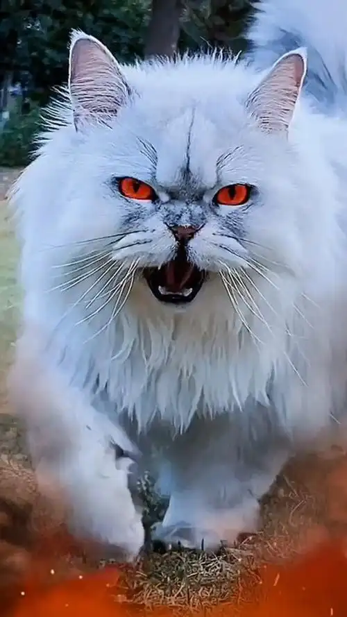 这家伙眼神里透露着杀气,看起来太吓人了!真霸气