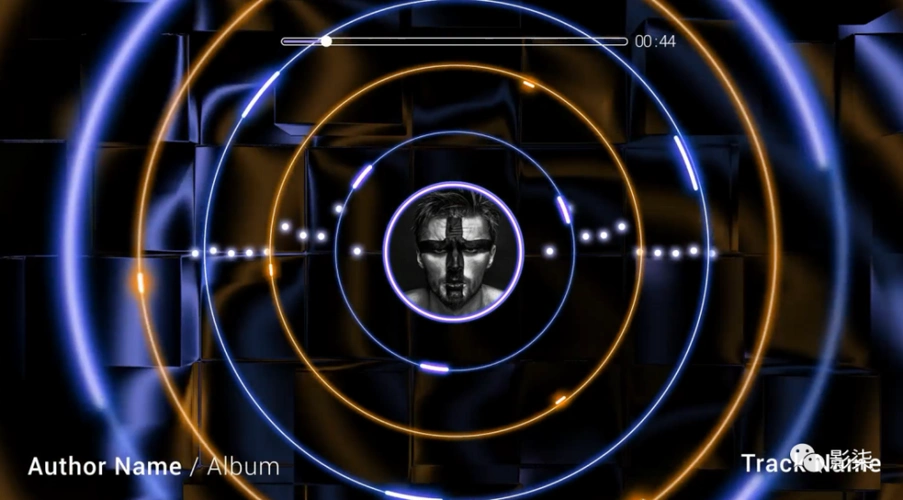 【ae模板】让音乐变得有画面!50组能量激光电流音频可视化动画效果