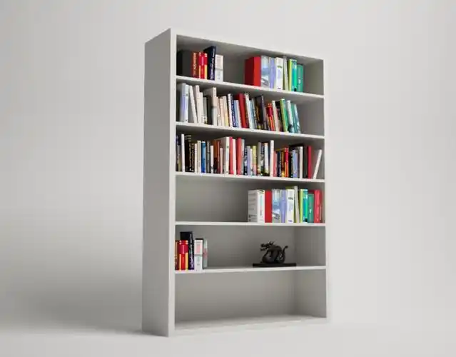 书架 书柜c4d模型 bookshelf(vray)