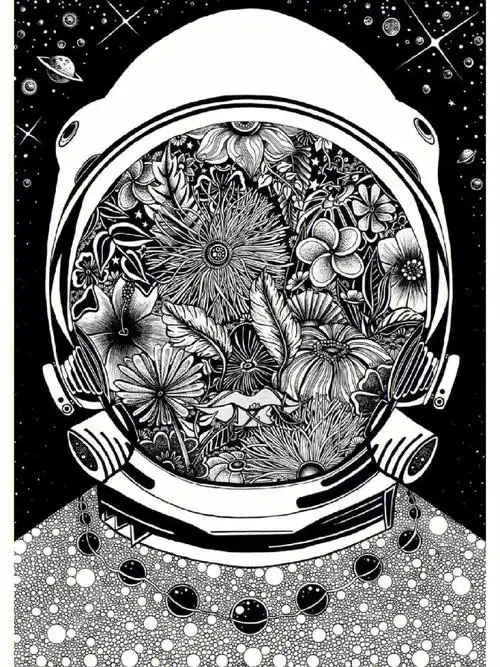 黑白装饰画优秀画面分享