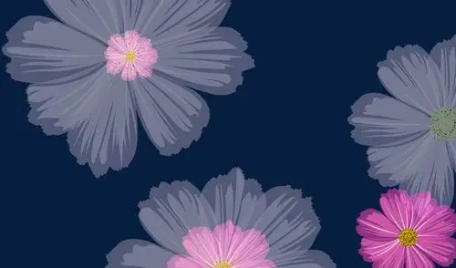 花花 花瓣背景元素【高清效果元素png素材】-90设计