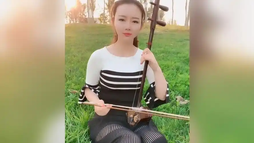 乐器演奏经典歌曲《天边》,二胡演奏别有一番滋味在心头
