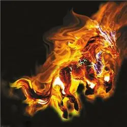 火麒麟图片头像大全炫酷的火麒麟神兽帅气图片头像