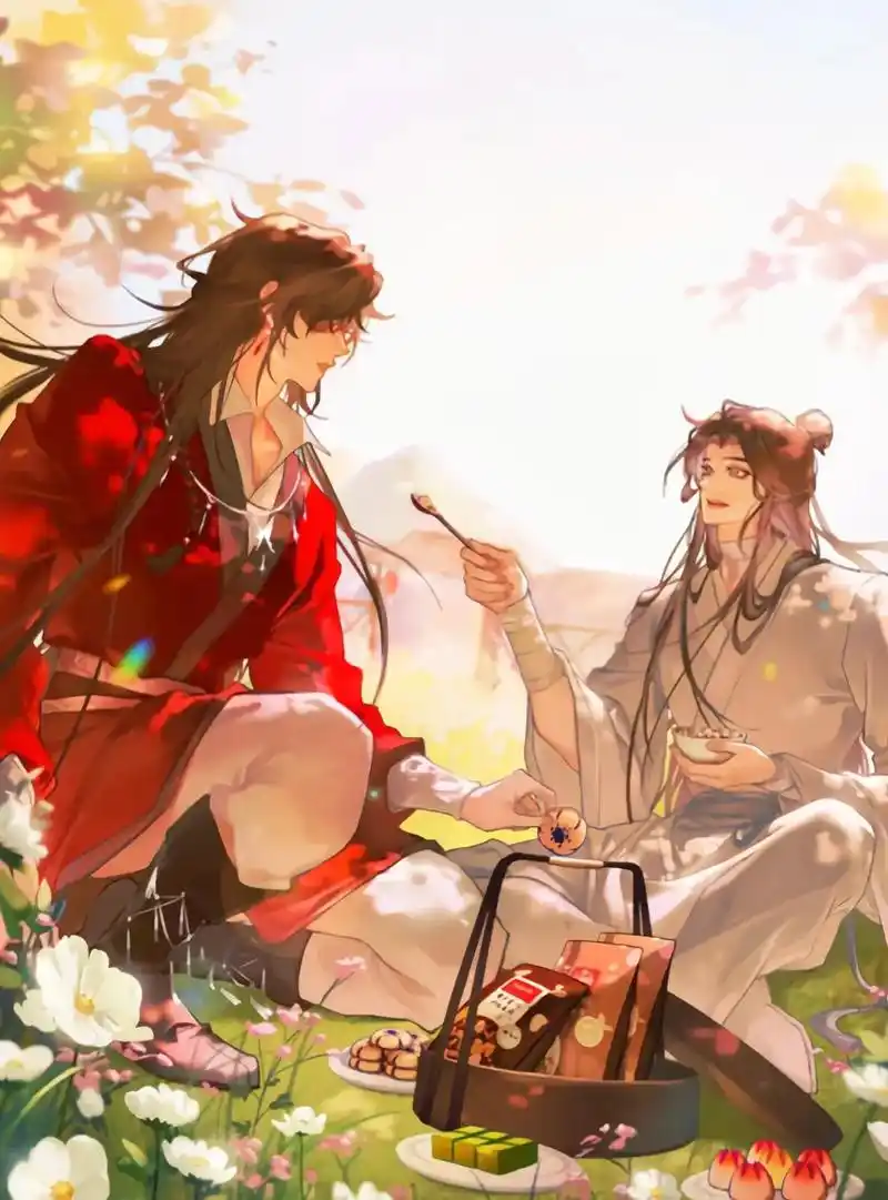 天官赐福 #花城谢怜 #墨香铜臭 绝美图片,神仙图"天官赐 - 抖音