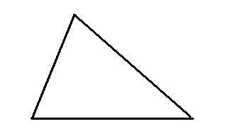一个三角形中怎么区分哪一个是钝角直叫和锐角画出来