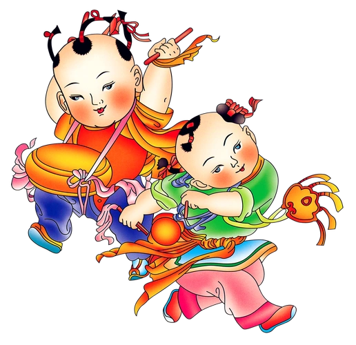 【转载】【转载作品】png传统中国娃素材