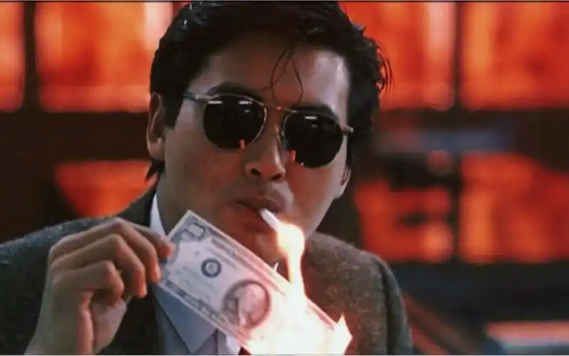 周润发英雄本色小马哥你信不信有神信我就是神