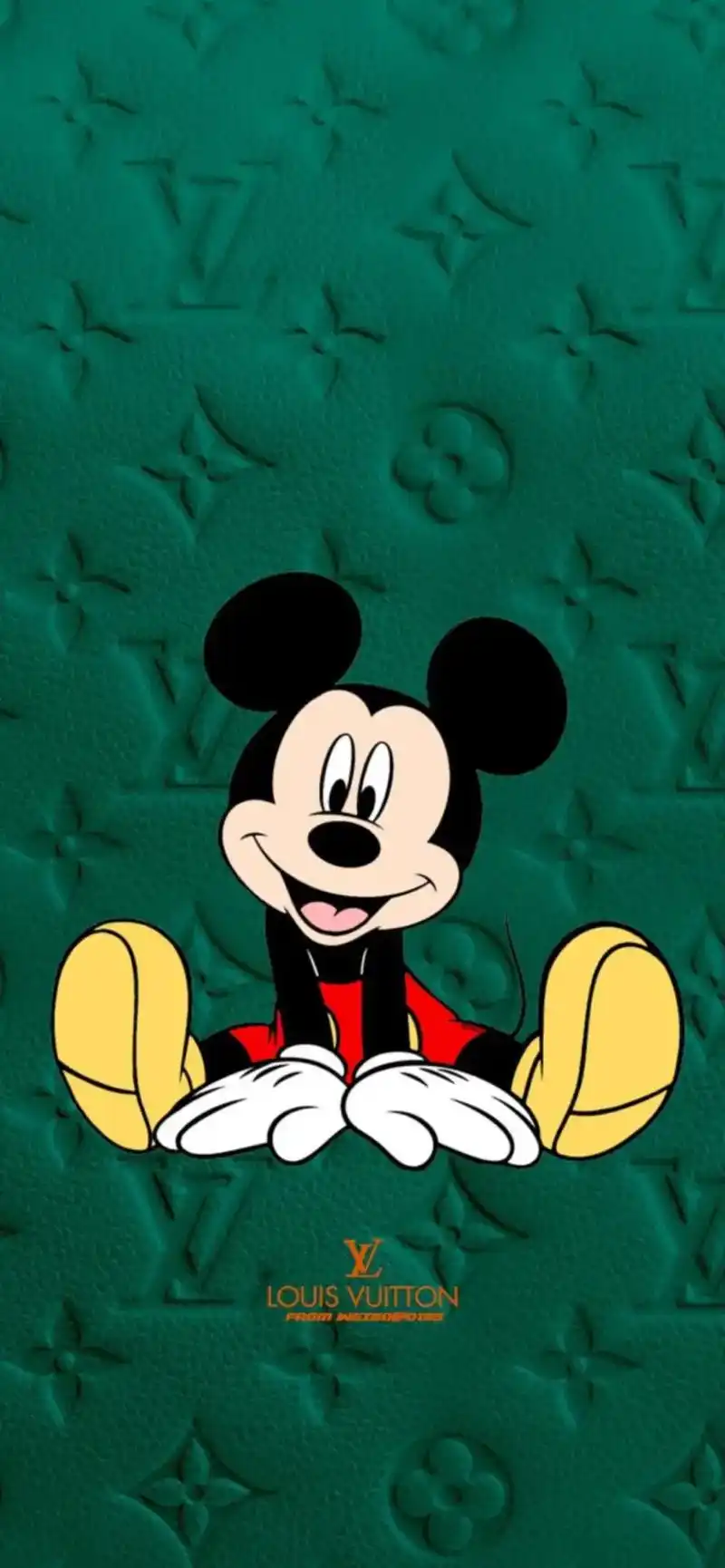 迪斯尼lv 米奇壁纸#logo设计 #原创动画 #你该换壁纸 - 抖音