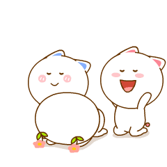 桃小仙二花微信表情合集