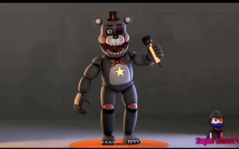 [dc2/fnaf/自制模型]困在外壳内的复仇者 小左/丑爷(视频由@格斯克