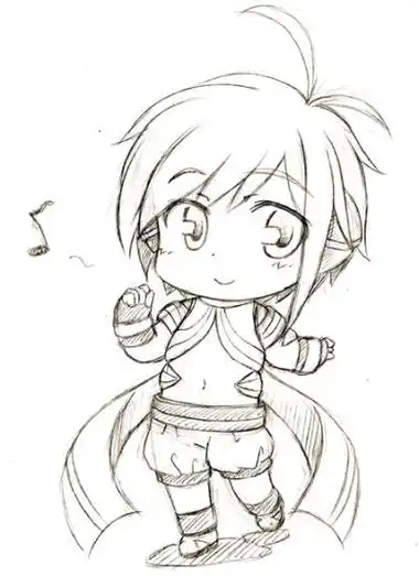 人物铅笔画头发教程视频教程未收录 手绘铅笔画动漫 简笔画 卡通q版