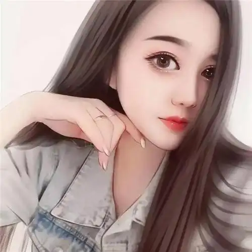 五官精致端庄大气成熟手绘女生头像图片