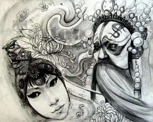 经典的霸王别姬纹身图案及纹身寓意介绍——北京最好的纹身店