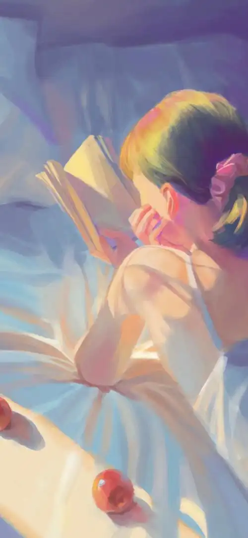 少女漫画清新壁纸图片