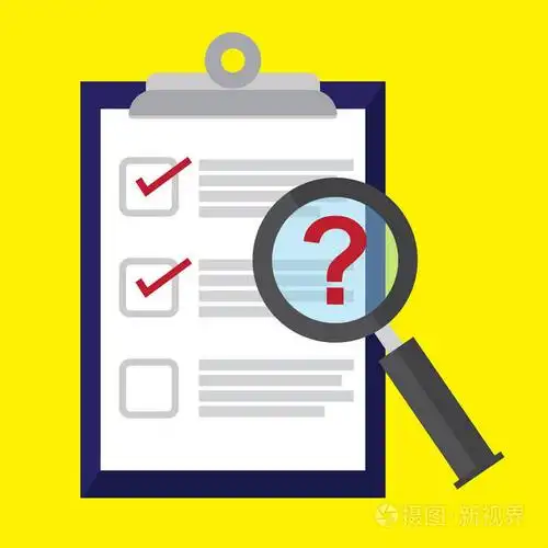 调查, 检查表, 问卷调查.反馈业务概念.矢量图