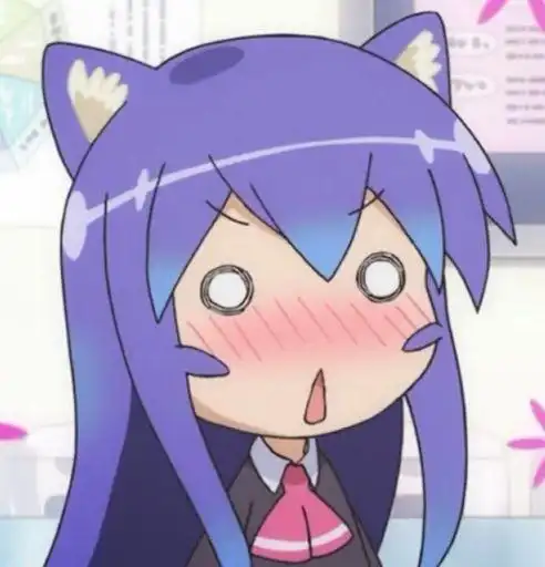 动漫中最名副其实的猫娘,最后这位和猫对比简直一毛一样