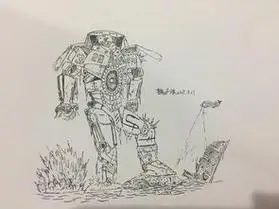 环太平洋流浪者简笔画怎么画环太平洋危险流浪者简笔画危险流浪者简笔